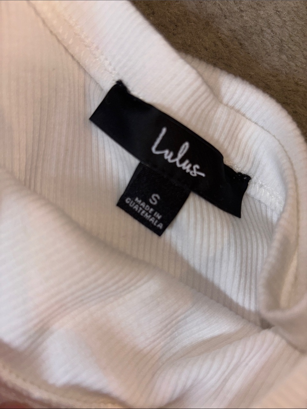 Lulu's White One-Shoulder Ruched Mini Dress - Picture 2 of 3